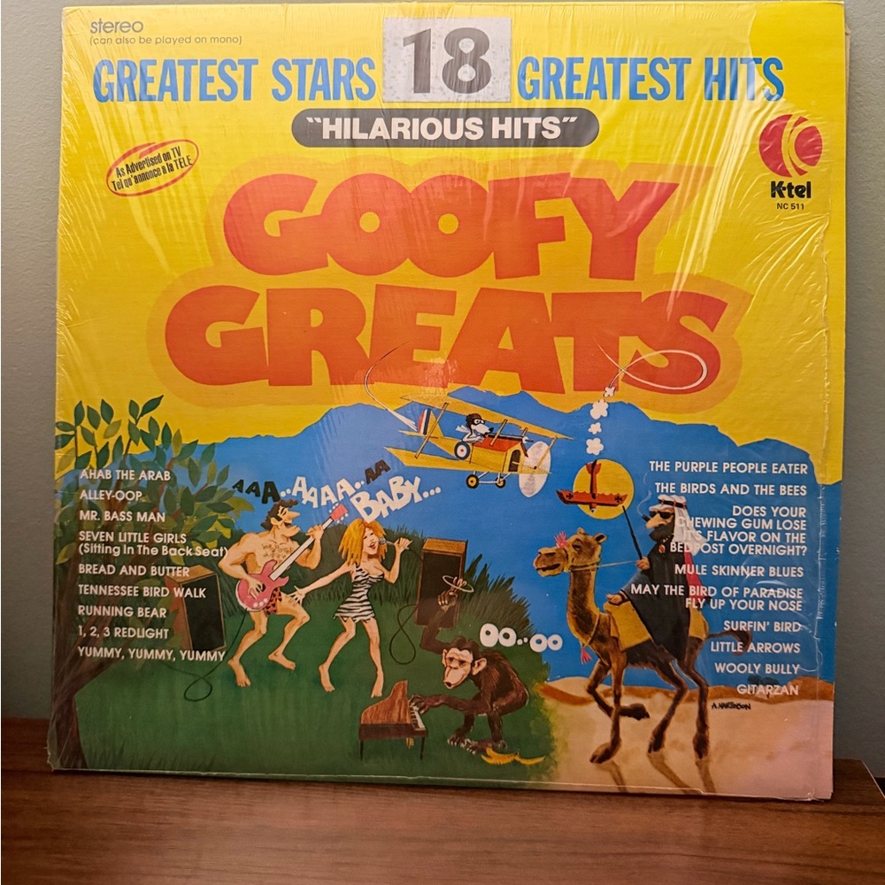 1979 Goofy Greats Vinyl Record